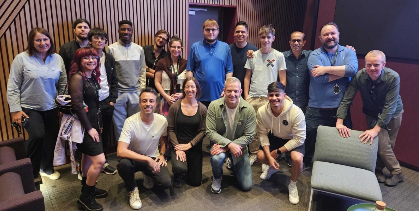 Billy with the Spotify engineering team